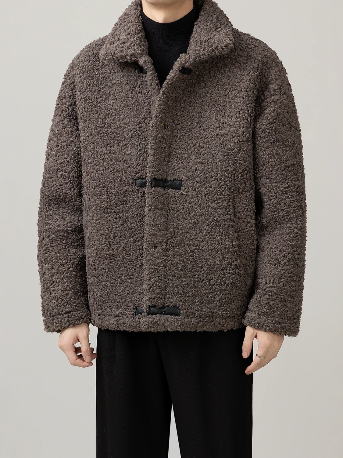 

Мужское зимнее бархатное пальто в американском стиле в стиле ретро, новое повседневное хлопковое пальто с кожаным меховым воротником, модное пальто