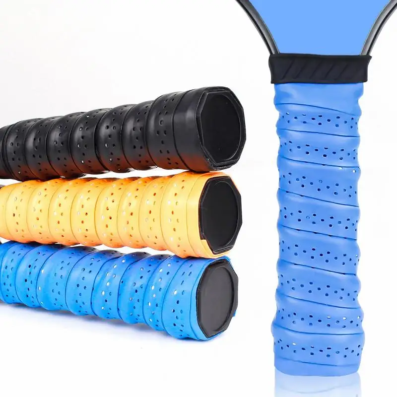 

Tennis Paddle Grips Non-slip Racket Grip Tape Tennis Grips Overgrip Handle Grip Tape Breathable Tennis Paddle Grip for Racquets