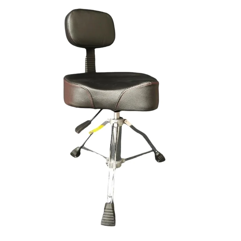 Adjustable Height Drum Throne Pneumatic Drum Stool With Backrest Adult Kids Universal Jazz Drum Chair view 3