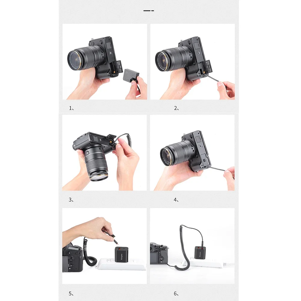 Фотоаккумулятор для Sony, адаптер постоянного тока для Фотоаппарата Sony NP-FZ100 A6600 A7M3 A7M3K A7RM3 A7RM4 A9 A9M2 A7M3