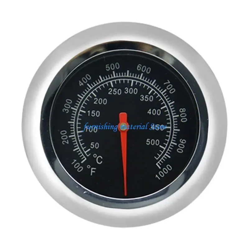 Y5GD 304 Termometer Oven Stainless untuk Oven Makanan Daging Panggang 100-500 ℃/100-1000 ℉ Monitor dapur dial besar