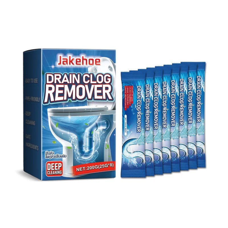 

Toilet Drain Clog Remover Powerful Pipe Blockage Removal Toilet Cleaning Deodorization Fragrant Drain Unclogger Powder