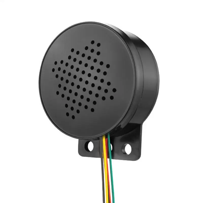 4 channels Trigger Voice Speaker Prompter Sound Alarm Reverse Siren Buzzer Alarm Car Start Voice Custom Sound Alarm Reverse Sire