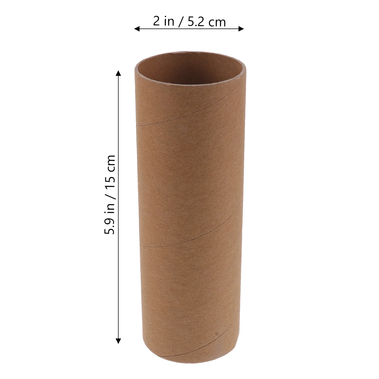 12 Pcs Cardboard Tube DIY Paper Tubes Craft Cylinder for Decorating Classroom Projects