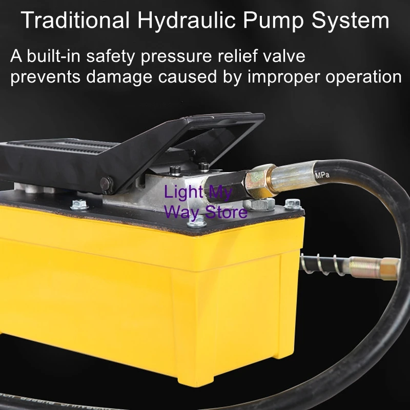 CP-70AQ/BQ Chassis Alignment Machine Pneumatic-Hydraulic Pump Foot Pump Hydraulic Oil Pump