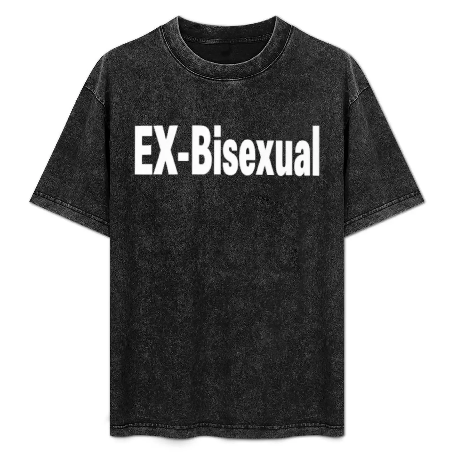 

Футболка Ex-Bisexual, летняя рубашка, милая одежда, забавные футболки с мемми, мужская дизайнерская одежда