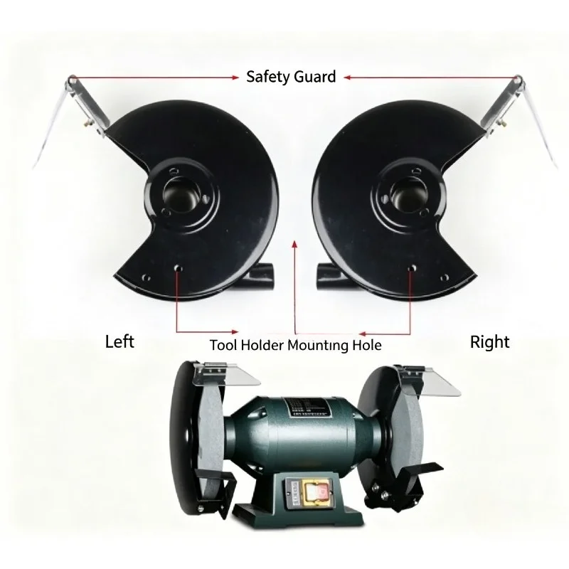 Suitable for 200mm/250mm Protective Cover Shell of Grinding Machine