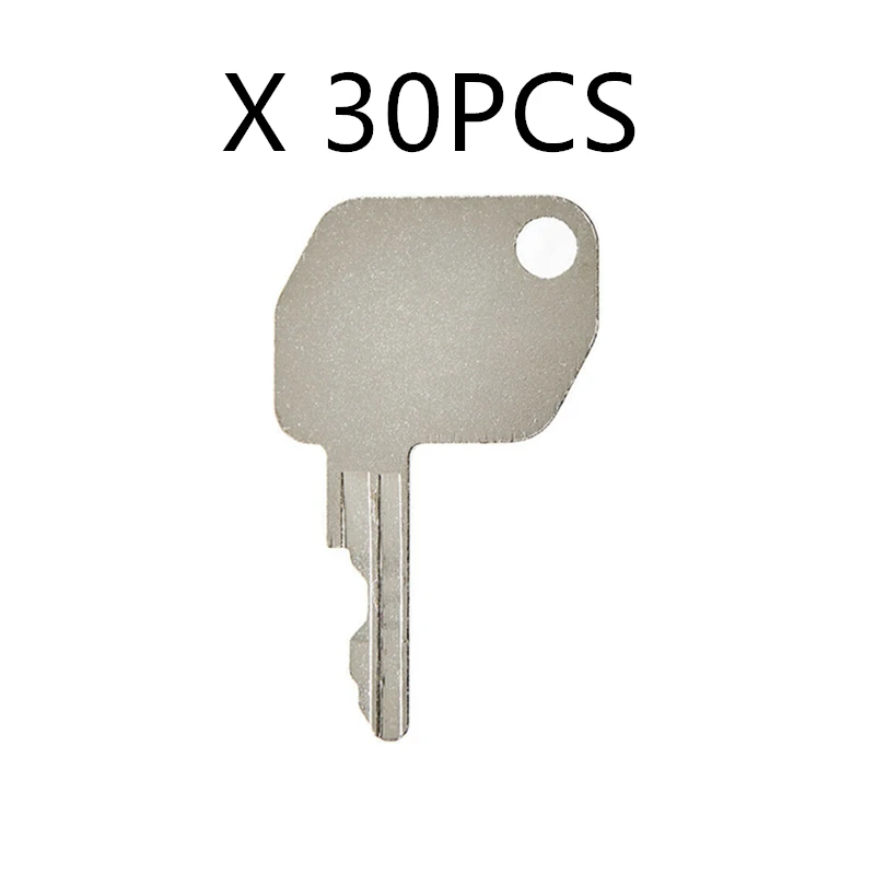 30 PCS 92274 Key For Ford NH New Holland JCB 3CX Thwiates Dumper Backhoe Heavy Equipment Ignition Starter Switch