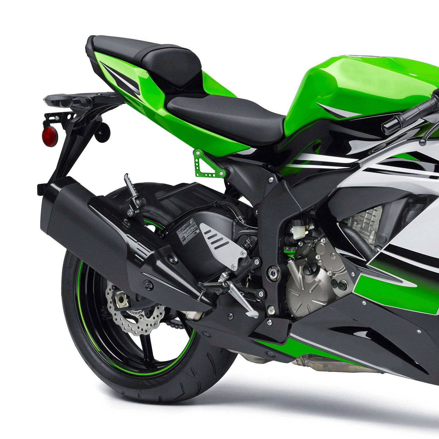 New For ZX-6R ZX-636 ZX6R ZX636 ZX 6R 636 2013-2024 2025 Motorcycle CNC Rear Footrest Pedal Remove Decorative Cover zx6r zx636