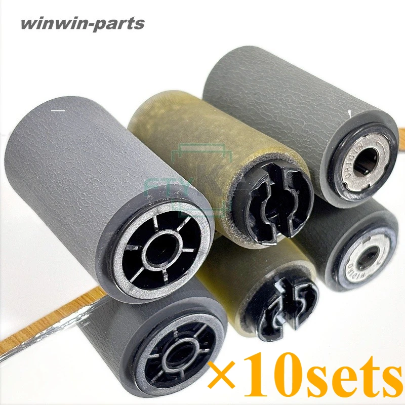 

×10sets for Xerox 3005 3007 5225 5230 236 286 C123 336 C128 C133 2005 2007 2055 Paper Feed Roller ADF Unit 종이피드롤러 High Quality