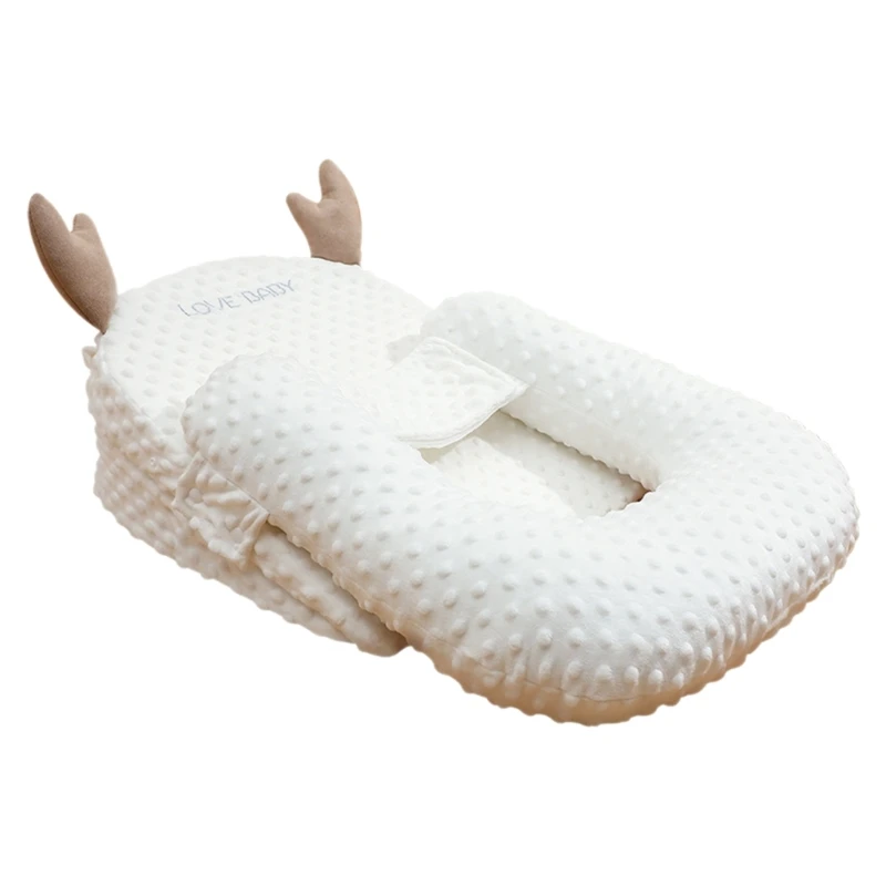 Ergonomical Baby Wedges Pillow Set Gentle Sloping Baby Pillow Supportive Infant Pillow Comfortable for Not Spit Milk