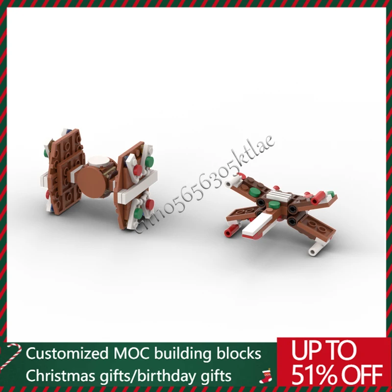 125 قطعة MOC تخصيص الزنجبيل التعادل و X الجناح بنة مجنزرة نموذج سيارة الأطفال الجمعية مجموعة لعبة هدايا عيد الميلاد