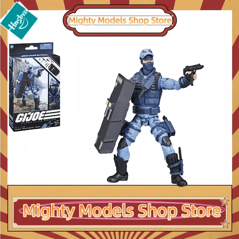 

Original Hasbro G.I. Joe Classified Series 105 Jason Shockwave Faria Action Figure Collection Model Toys