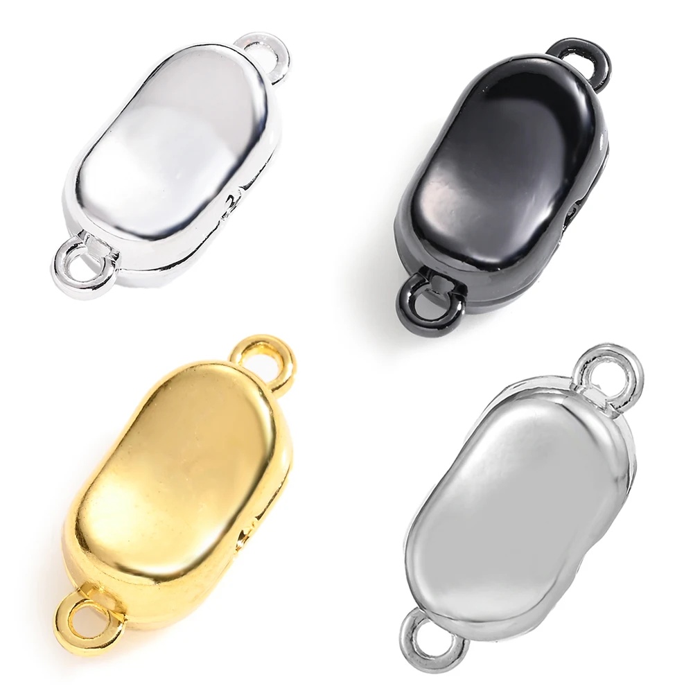 5 Paar 7*17mm Legierungs-Magnetverbindungsperlen für Armband-, Halsketten- und Schlüsselanhänger-Schmuckherstellung – Detail 7