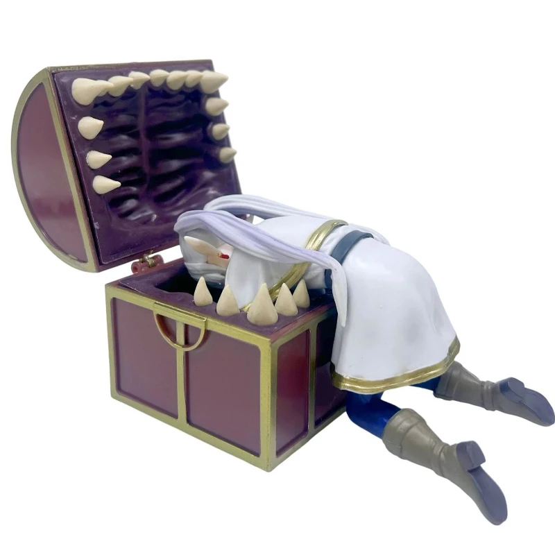 Anime-Figur Frieren Mimic Chest Elf Mage Sammlerstück PVC-Statue Modell Desktop-Ornament Dekoration für Anime-Sammler