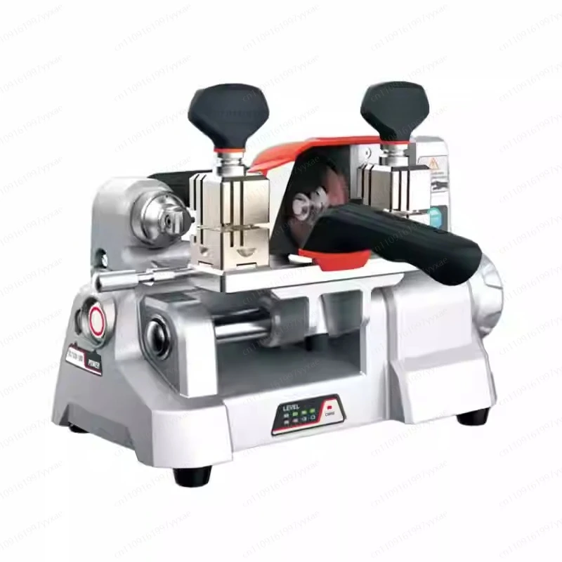 Portable key machine, built-in battery, single and double-sided key copy 4-sided fixture