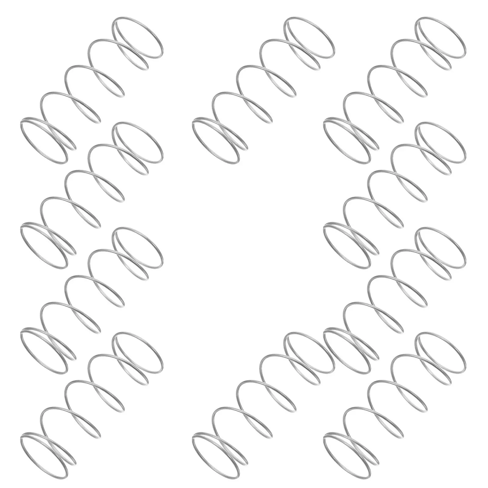 10Pcs Toilet Actuator Button Spring Stainless Steel High Tension Coil for Dual Single Flush Universal Cistern Push Button