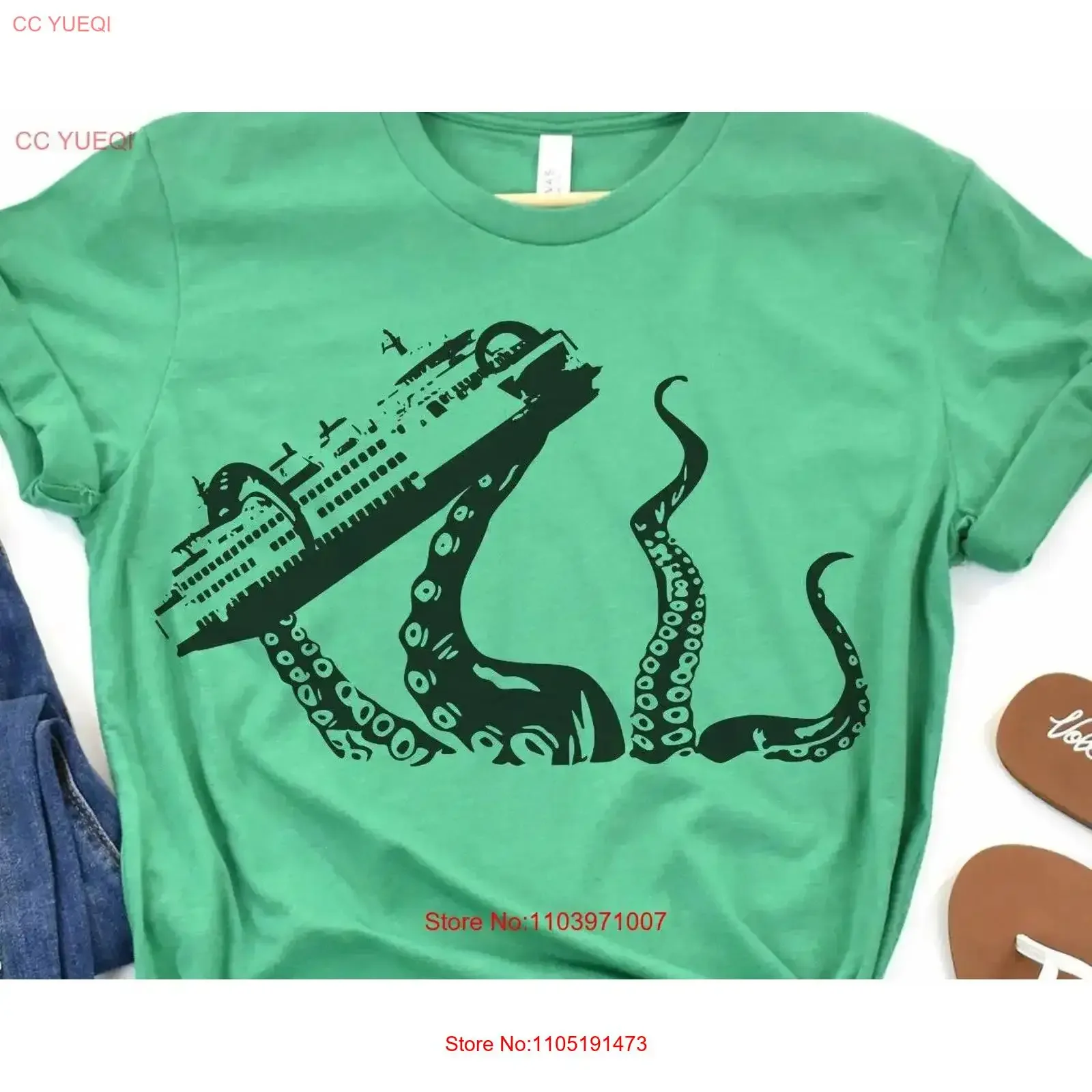 Ferry Kraken T shirt Washington State Ferries WA for Him Her Local Pacific Northwest tee vintage Washed Stretched homme Stylish