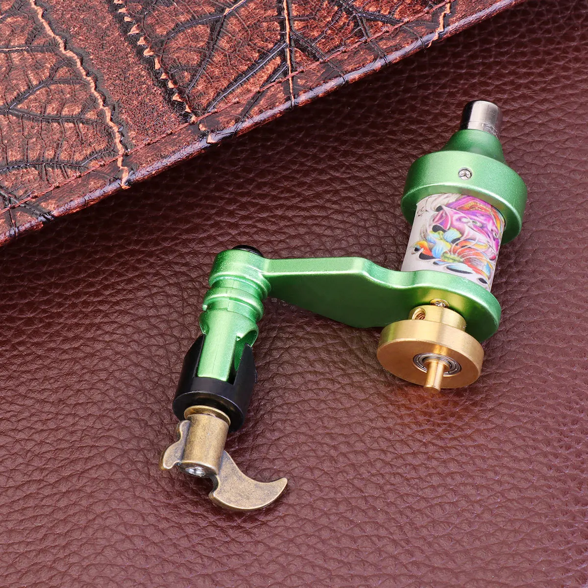 

Зеленый M020-1, бесшумный двигатель с прямым приводом, машина для татуировщика, малошумные роторные наборы, бесшумные вращающиеся наборы для машины