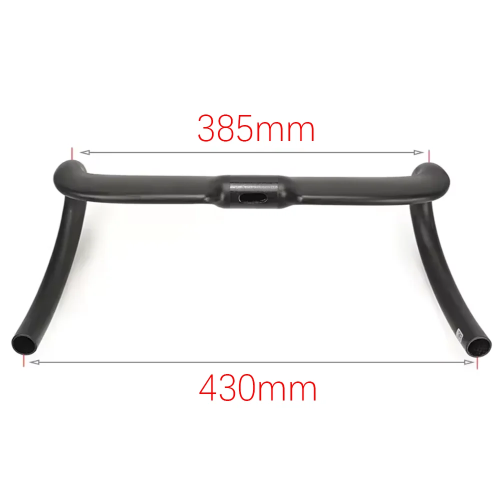 BALUGOE Carbon Fiber Rennrad Griff Mountainbike Lenker Vollständige Interne Verkabelung Professionelle Wettbewerb Radfahren Zubehör