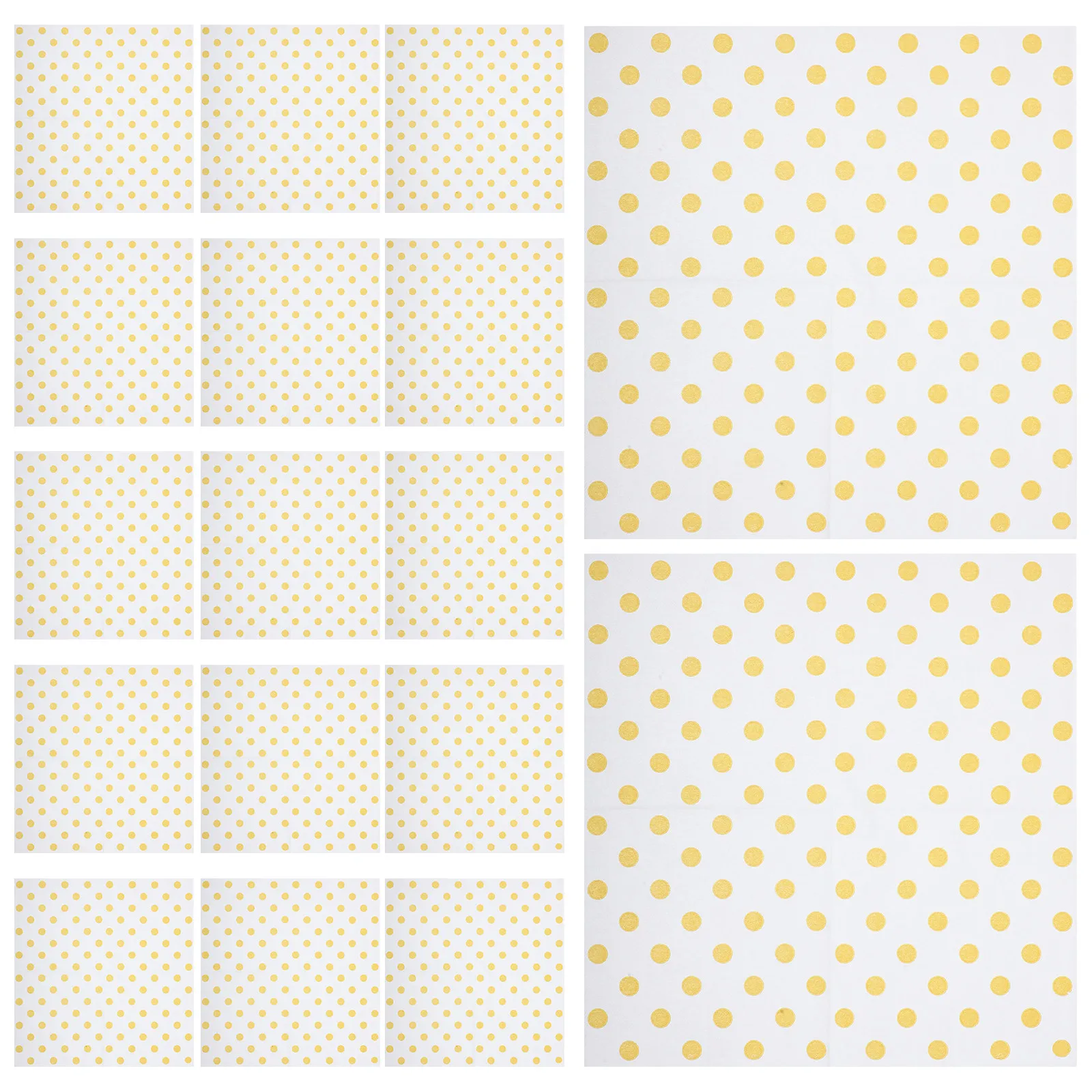 5Sets Patterned Paper Napkins - Pattern Tissue Paper ulasan dan harga