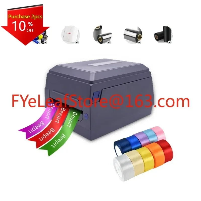 110mm Thermal transfer shipping barcode label printer roll digital water proof ribbon printer