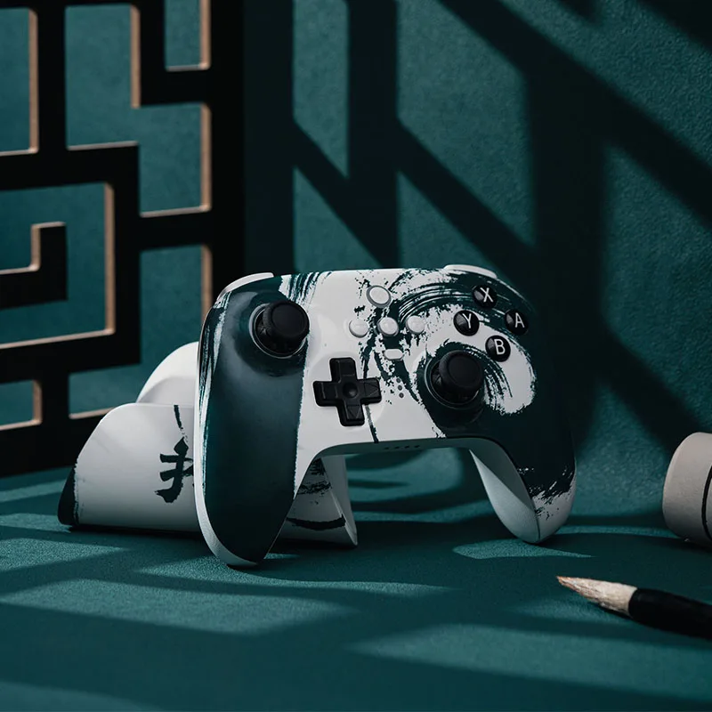 8BitDo 얼티밋 컨트롤러-FC40 한정판, 닌텐도 스위치, 스위치 Oled, Win10 용 10 주년 한정판