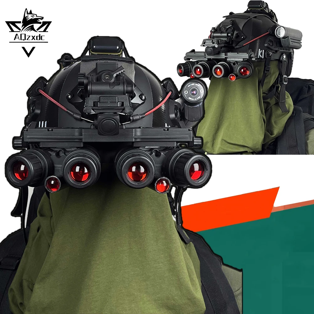 

Tactical COD Call of Duty Helmet Set with Night Vision Goggles Model Survival Light Game Mask Airsoft Helmet for CS Role Playing