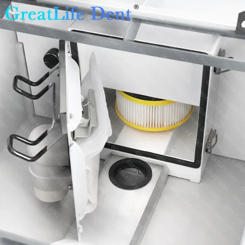 GreatLife Dent Dental Lab Dust Collector Electric Machine For Clinic Vacuum Cleaner Polishing Machine Workstation Equipment