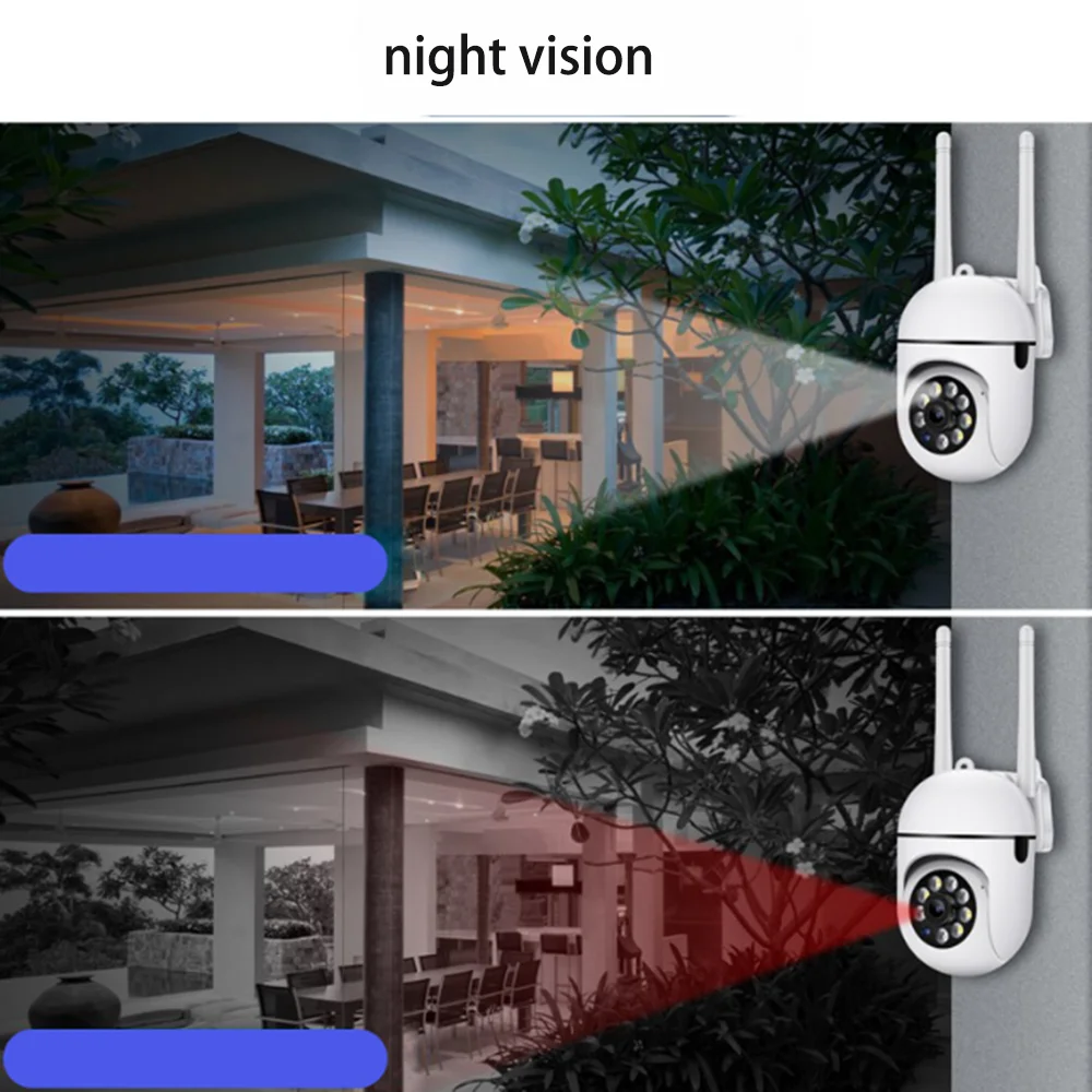 Wifi Remote monitor telecamera cctv visione notturna Wireless H.264 protezione di sicurezza Audio telecamera Ip Wifi telecamera per bambini da