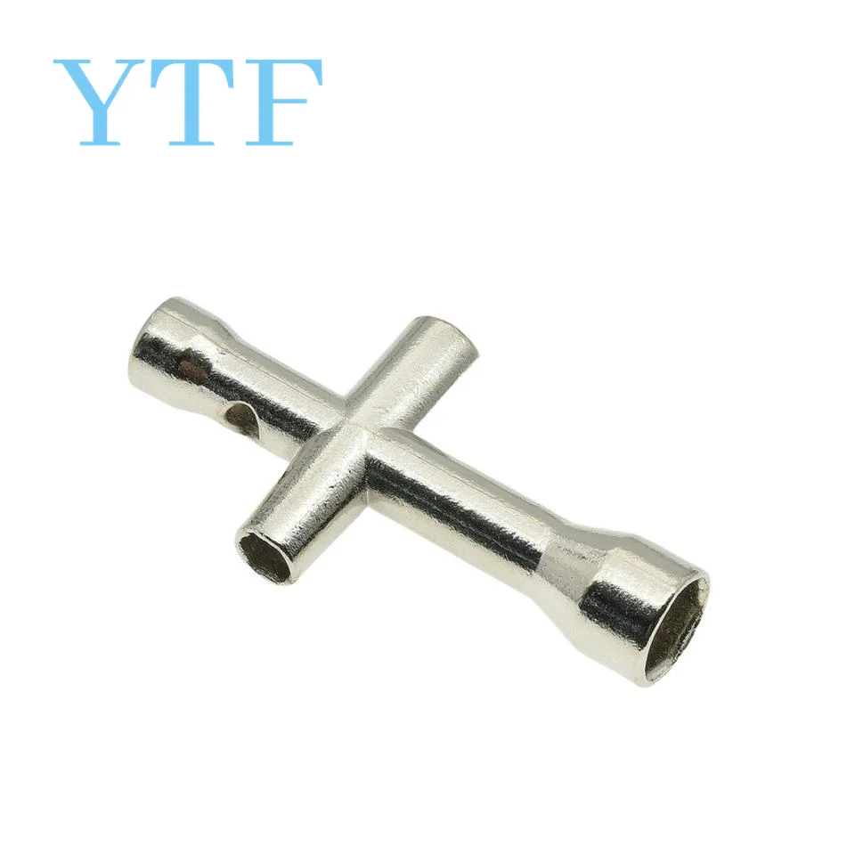 Nozzle MK8 Mini Spanner M2 M2.5 M3 M4 Screw Nut Hexagonal Cross Wrench Sleeve socket Maintenance Model Car Wheel Tool