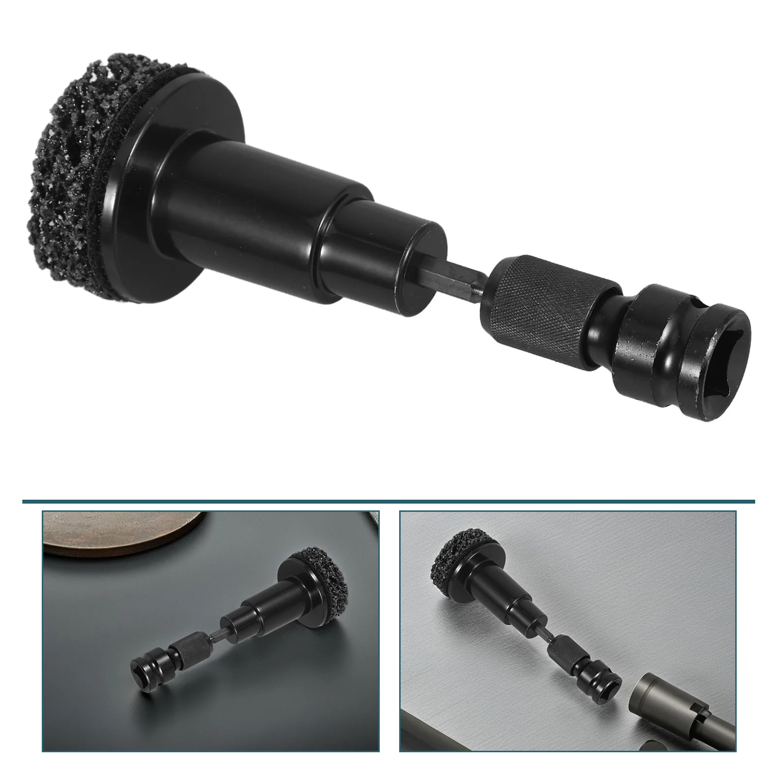 

1Set Auto Wheel Hub Rust Removal Polishing Tool Steel Grinding Head Vehicle Tire Repair Grinding Buffing Wheel Accessory