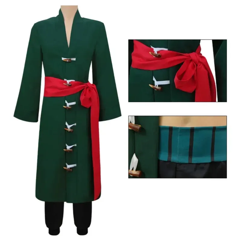 أزياء أنيمي رورونوا زورو التأثيرية وانو كونتري نيكو روبن سانجي مجموعة كاملة نيكا لوفي بدلة لعب الأدوار أزياء كرنفال الهالوين ؛ 9