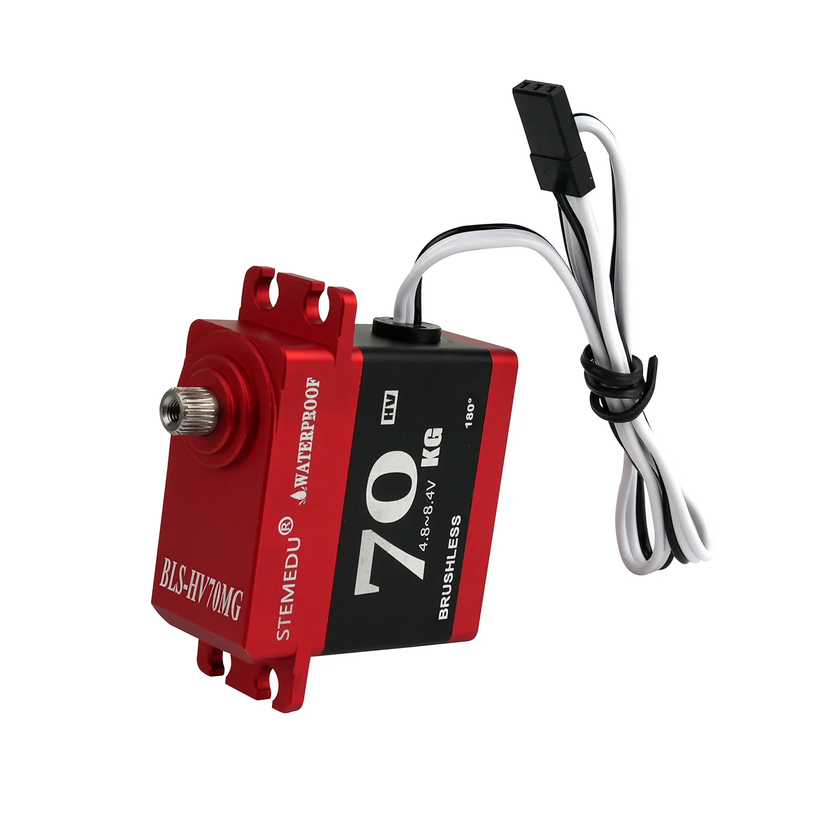 70 كجم أجهزة رقمية الصلب والعتاد فرش السيارات 180 درجة زاوية يمكن التحكم فيها BLS-HV70MG لسيارات RC الروبوتات الزاحف لتقوم بها بنفسك اللعب #4