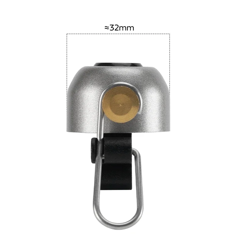 ROCKBROS Lokaler Versand Fahrradklingel 100dB Warnton Kupfer-Aluminium-Legierung Wasserdicht Ultraleicht Laute Fahrradklingel Fahrradzubehör – Detail 13