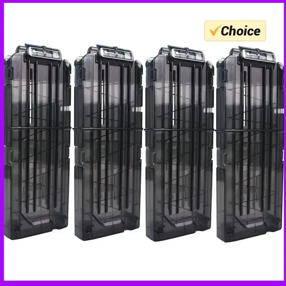 

Загрузочные клипсы для пуль, 1/4 упаковки, на 12 снарядов, для быстрой перезарядки, для игрушечного пистолета N-Strike Elite Blaster (черные)