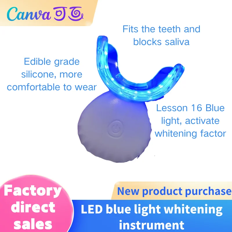 

Cold light teeth whitening instrument, blue light, stay away from tooth decay, oral bacteria, oral odor