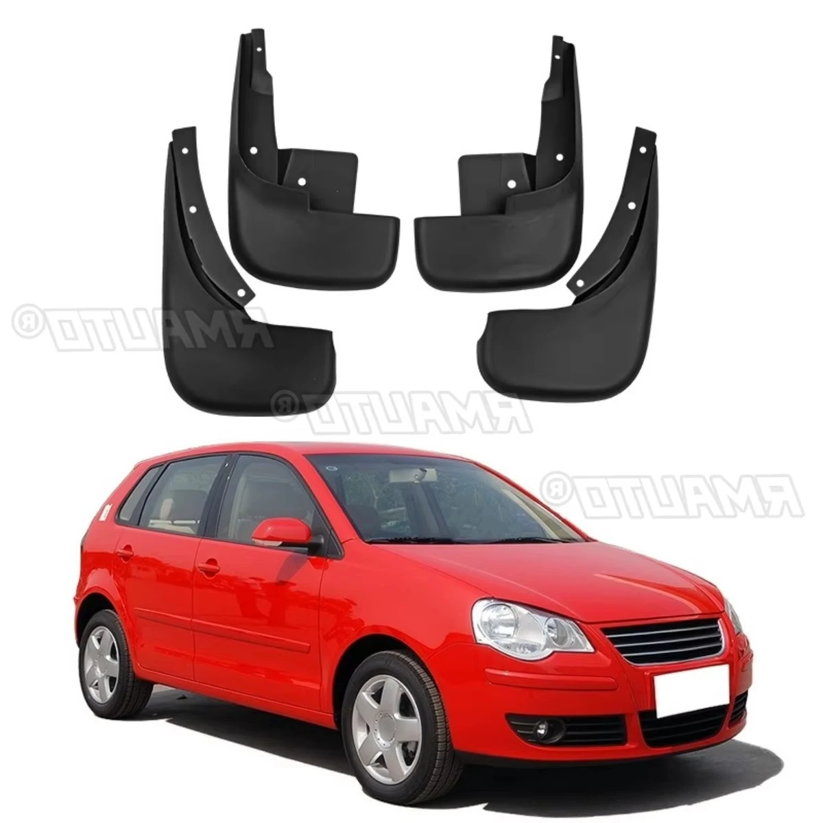 

Для Volkswagen POLO 2004-2010 Автомобильная передняя и задняя четверть панель, брызговики на крыло, автомобильный защитник, брызговик, автомобильные аксессуары