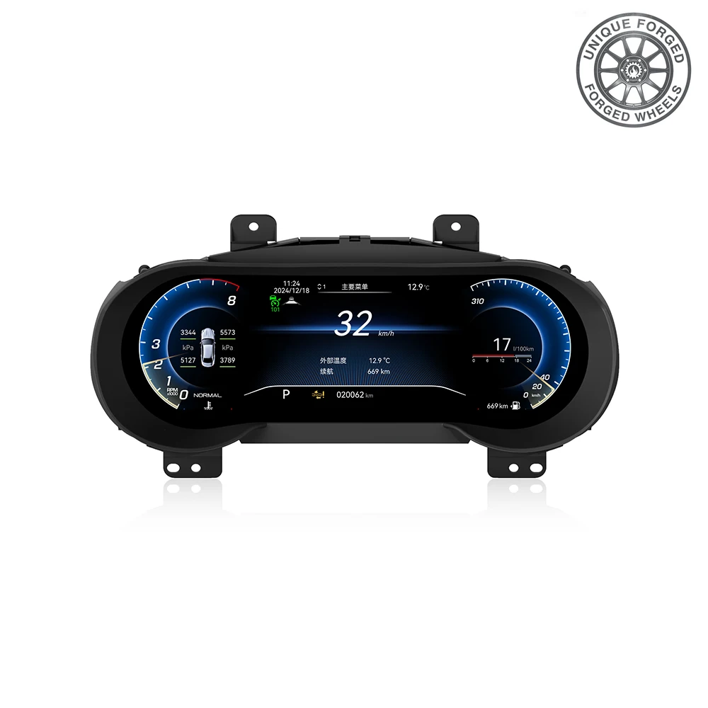 

LCD Dashboard for Levante 2016-2023 LCD Instrument Panel LCD Odometer Virtual Digital Cluster Cockpit