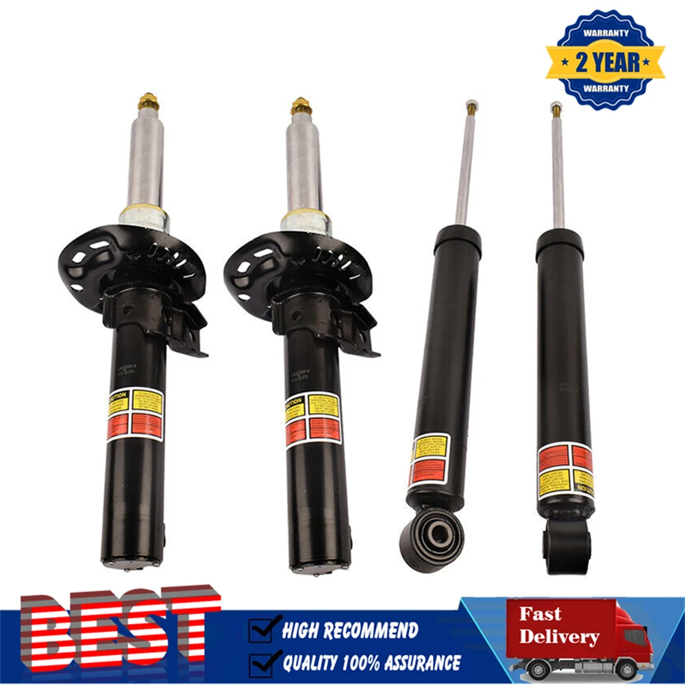 4X Front Rear Air Suspension Shock Absorber Struts MagneRide Steering For Audi TT TTS TTRS Quattro FWD 8J0513025A