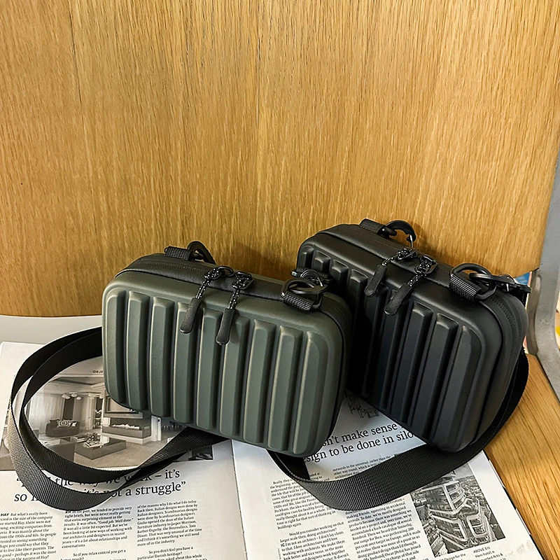 للجنسين الترفيه حقيبة كتف الجيش الأخضر بولي كلوريد الفينيل شفافة حقيبة كروسبودي للنساء 2025 صندوق صغير حقيبة يد محفظة حقيبة رافعة عادية