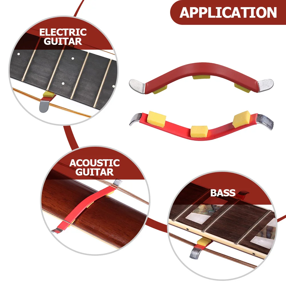 

2Pcs Guitar String Spreader Durable Stainless Steel String Divider Guitar Fretboard Maintenance Tool Luthier Repair Supplies