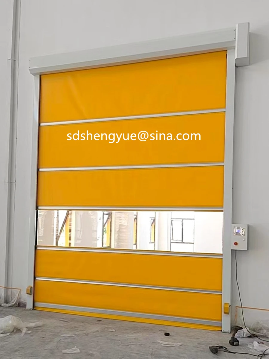 

high quality stable automatic commercial high speed door High Speed security roller shutter doors for warehouse