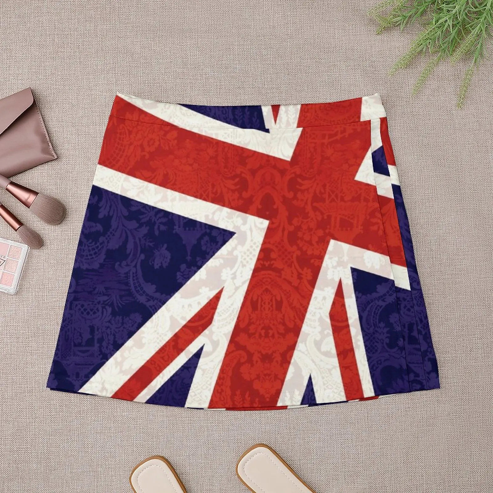Flying Union Jack Mini Skirt shorts Kawaii luxury evening dresses 2025 Mini Skirt