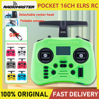 Radiomaster Pocket Crsuh 2.4GHz ELRS Hall Gimbal Transmitter Remote Control Portable Lightweight Foldable Antenna