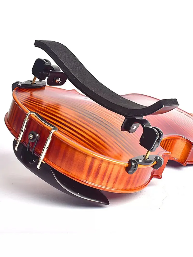 Soporte de hombro de aleación de titanio para violín alemán, correa de hombro ajustable de gran ángulo, almohadilla de hombro de Violín de carga,