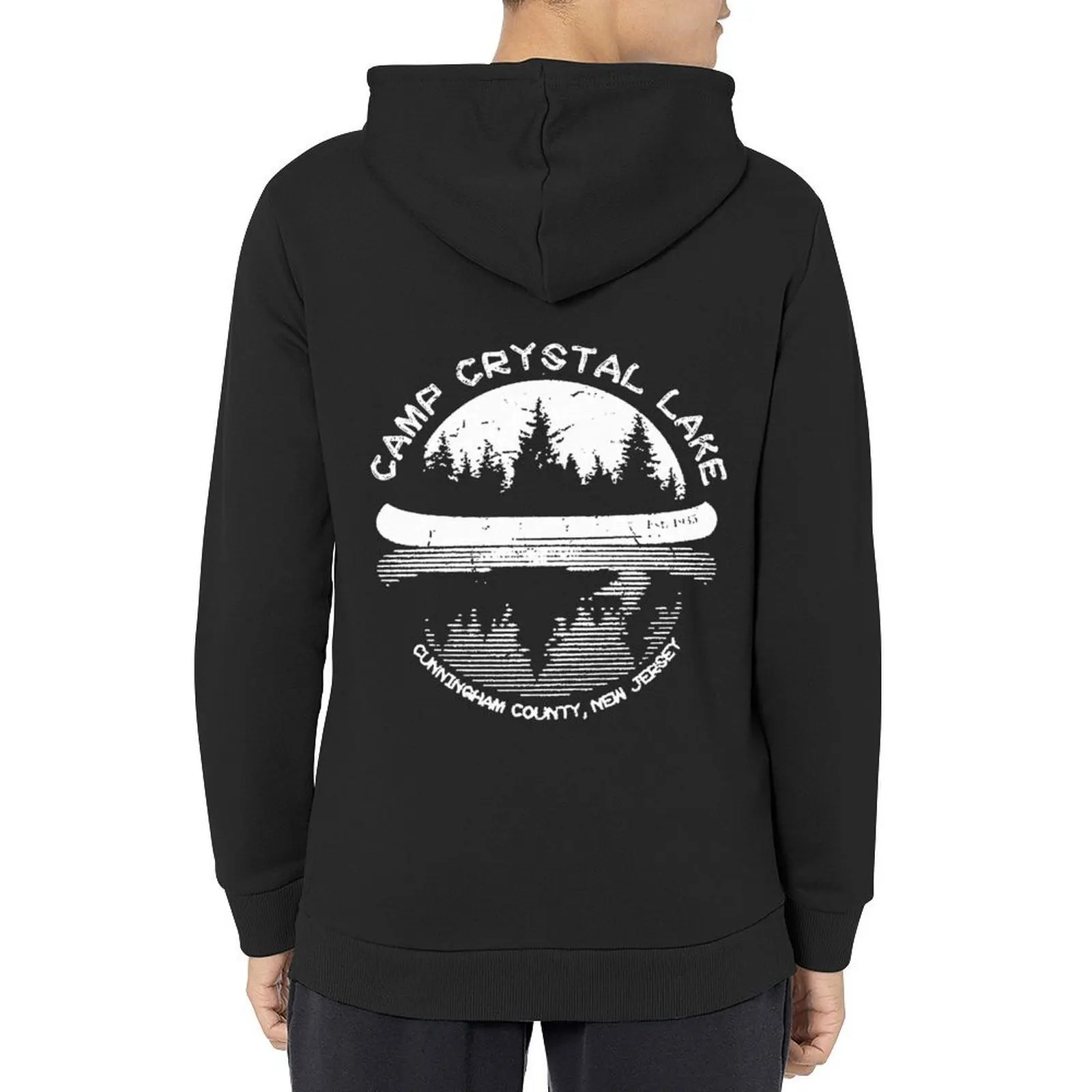 

Camp crystal lake (friday the th) Hoodie men's coat clothes for men male clothes winter clothes pullover hoodies