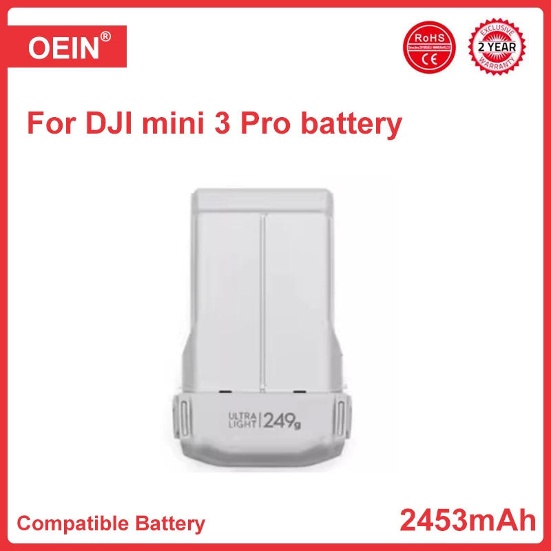 

New mini 3 Pro battery Capacity 2453mAh for mini 3 Pro drone intelligent flight battery original accessories