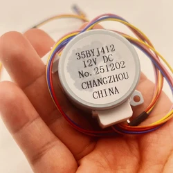 35BYJ412 stepper motor DC 12V intelligent toilet/body cleaner/air circulation fan motor