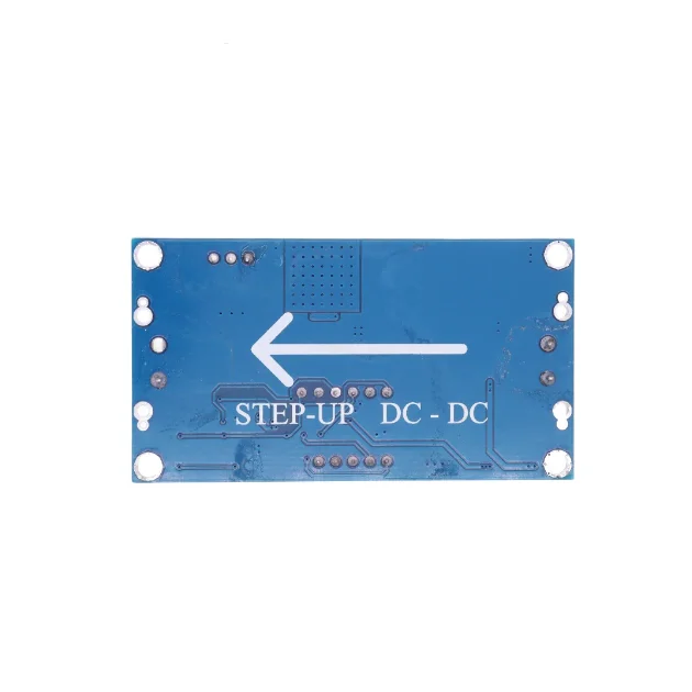 XL6009 4A Adjustable Boost Module far exceeds LM2577 DC 4.5V-32V to 5V-35V with Digital Voltmeter Display